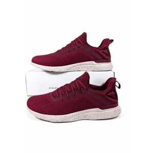 APL Techloom Tracer Mens Size 10 Running Sneakers Burgundy / Beach / Speckle NIB